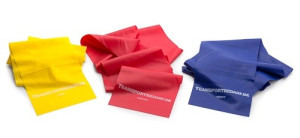 Bande de gymnastique - élastique (3 couleurs)