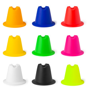 Mini pylonen (10 cm hoog) - Mini pionnen in 9 kleuren