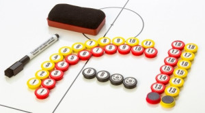 Coaching magnets ø 15 mm - set of 41