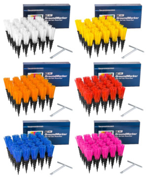 T-PRO ground marker - set of 25 grass marking tufts