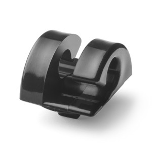 Goal net clips "Double (helo)" - black