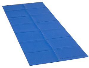 Foldable gymnastic mat (173x61x0,3 cm) - for outdoor