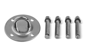 Wall and ceiling mount for Sling trainer - round