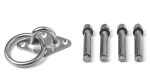 Wall and ceiling mount for Sling trainer - diamond-shaped