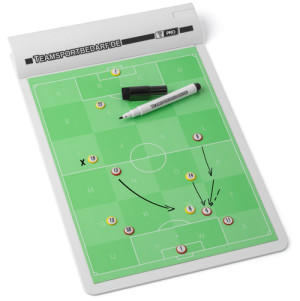 T-PRO tactiekbord (DIN A4) - Voetbal