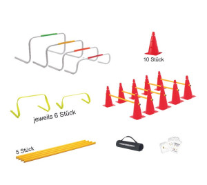 Mini hurdles set (small) - training aid