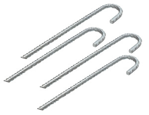 Ground anchor XL (metal) - length: 38 cm