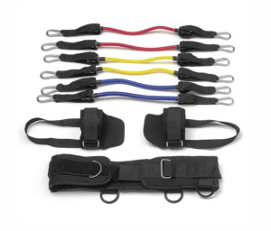 Cintura elastica Power 14 - Allenamento per potenziare lo sprint + potenziamento della capacità di salto