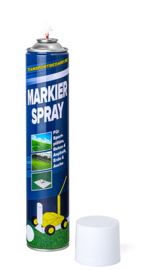 Spray de marquage pour terrains de sport (750 ml) - couleur : blanc