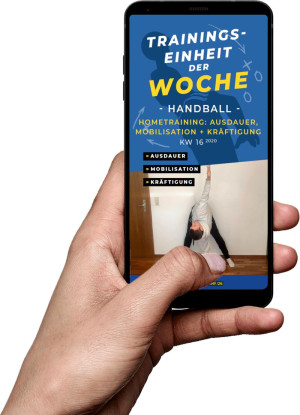 Download (KW 16) - Hometraining: Ausdauer, Mobilisation, Kräftigung (Handball)