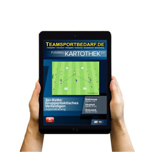 Fußball Download (60 Übungen) - 3er Kette: Gruppentaktisches Verteidigen
