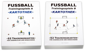 FUSSBALL - Kartotheken SET "Trainingsspiele A+B"