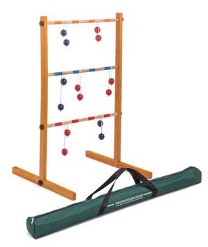 Lancio della palla / Il lancio della scala - gioco all'aperto in legno