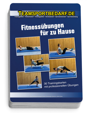 Trainingskarten - "Fitnessübungen für Zuhause" (30 Workouts)