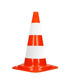 Traffic cone (warning cone) - height: 52 cm