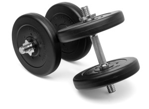 Kurzhantel Set (silber) - 12,5-25 kg