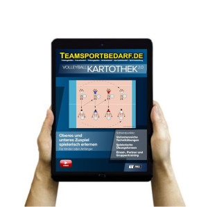 Volleyball Download (74 Übungen) - Oberes und unteres Zuspiel spielerisch festigen