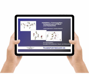 Download Handball Trainingspläne (97 Übungen) - Verbesserung von Wurf- und Passtechnik