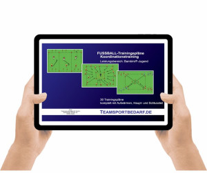 Download Fußball Trainingspläne (144 Übungen) - Koordinationstraining Bambini/F-Jugend