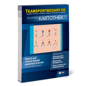 Volleyball Kartothek - "Oberes und unteres Zuspiel spielerisch erlernen"