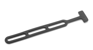 Rubber spanband - lengte: 28 cm