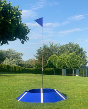 Set de golf de football - cible et drapeau inclus