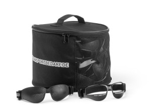 Sac de rangement (rond) - pour lunettes de sport