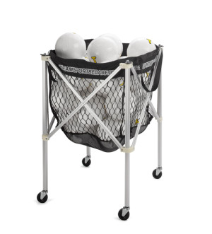 Ball trolley with carrying bag (foldable) - for storing up to 20 balls