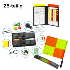 T-PRO scheidsrechtersset XL (25-delig) - voetbal