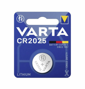 Varta Knopfzelle CR2025 Lithium 3V - für T-PRO Taktikboard LCD