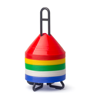 Set de 50 coupelles de délimitation T-PRO petites (5 couleurs)