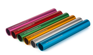6er Set Staffelstäbe (ø 38 mm) - 6 Farben