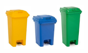 3er Set Mülltonnen (Überraschungspaket) B-Ware