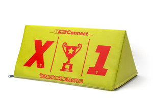 T-PRO Connect – Barrière souple – jaune fluo (X-coupe-1)