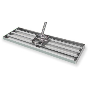 Gazonrakel roestvrij staal - 75x25 cm