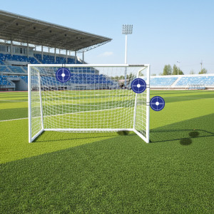 Cible de but de football ronde (ø 40 cm)