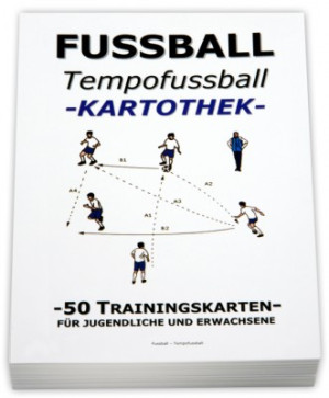 FUSSBALL Trainingskartothek - "Tempofussball" (One-Touch)