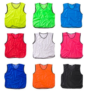 Training bibs - from high quality lightweight mesh
