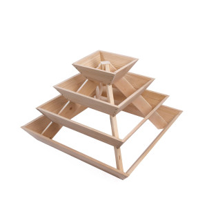 Erdbeerpyramide mit 4 Etagen