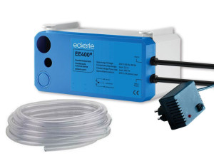 Eckerle EE400 NEO Premium inkl. ALARM | Tank- Kondensatpumpe / Kondensathebeanlage für Klimaanlagen, Heizungen, Kühltheken, Luftentfeuchter