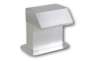 codex FDD Aluminium Flachdachdurchführung FDD für Kabel, Rohre, Leitungen zu Klimaanlagen / Wärmepumpen / Lüftung / PV / Solar
