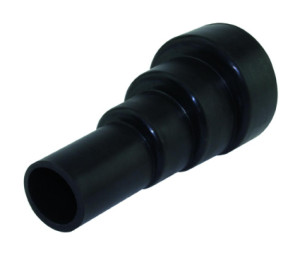 SAUERMANN Mehrstufiger Adapter aus Weichgummi Ø 15/17 mm - Ø 20 - 24/25 - 32 - 40 mm