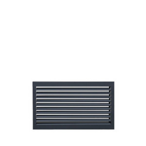 codex Rückseitenelement für Verkleidung aus Aluminium | für Klimaanlagen und Wärmepumpen