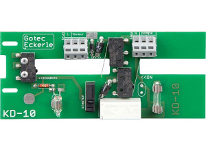 Schalttafel komplett für Eckerle / Gotec KD10