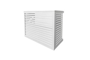 codex Verkleidung aus Aluminium | Schutzgitter für Klimaanlagen und Wärmepumpen