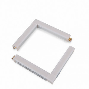 2 x Set Linke Eckeverbinder für LED Leisten Genius , Warmweiß (3000K