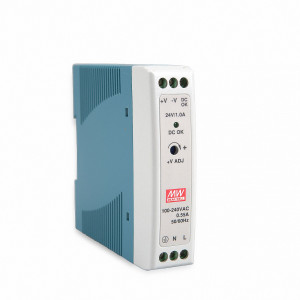 Hutschienen-Netzteil (DIN-Rail) MDR-20-24 SNT DIN-Schiene 24V/DC/0-1A/