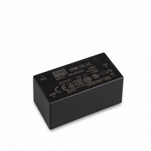Mean Well IRM-15-12 Schaltnetzteil Modul 12V/DC/0-1,25A/ 15W