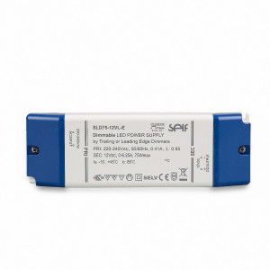 Triac dimmbar SELF SLD75-12VL-E 12.0 V/DC/0-6,25A 6,25A 75W IP20 dimmb