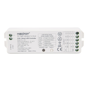 2.4G Controller 5 in 1 LS2 weiß /CCT/RGB/RGBW/RGB+CCW 12-24V